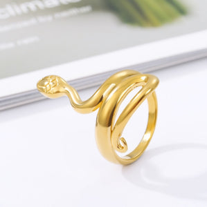 Ring Stainless Steel Snake Ring