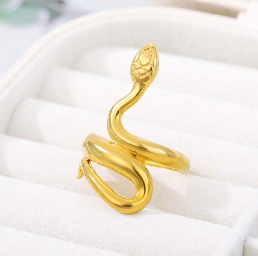 Ring Stainless Steel Snake Ring