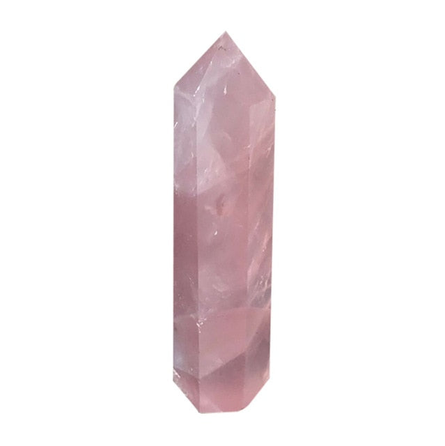 Natural Pink Rose Quartz Crystal