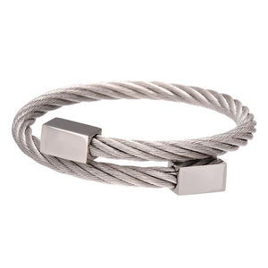 Classic Men's Gold plated Stainless Steel Bracelets