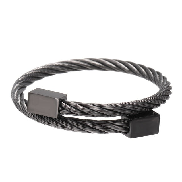 Classic Men's Gold plated Stainless Steel Bracelets