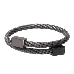 Classic Men's Gold plated Stainless Steel Bracelets