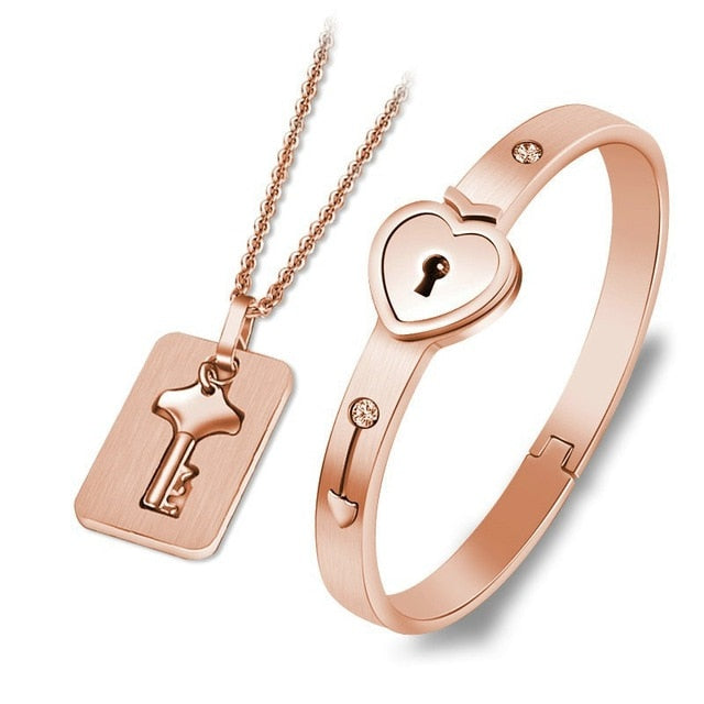 Concentric Lock & Key ( Couple's Set)