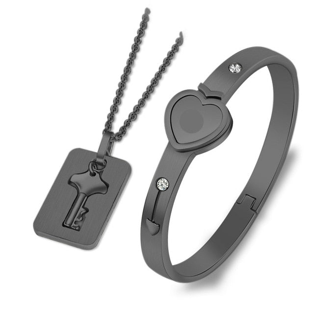 Concentric Lock & Key ( Couple's Set)
