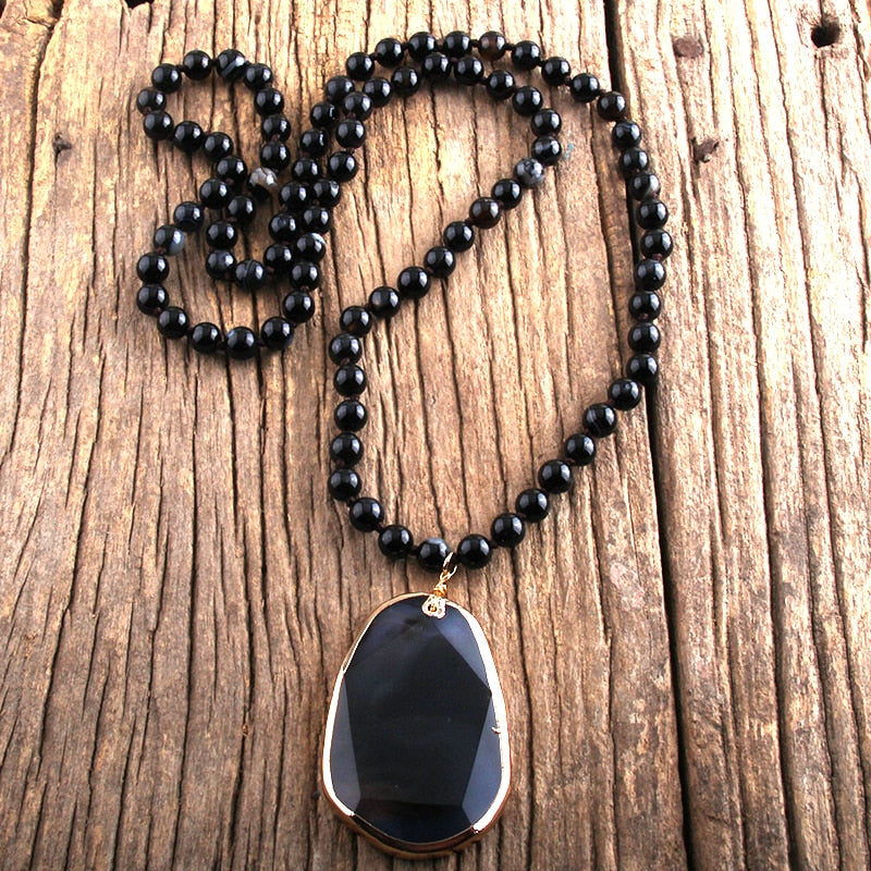 Knotted Little Onyx Neckwear