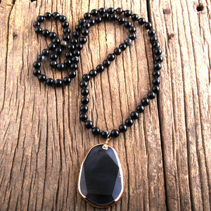 Knotted Little Onyx Neckwear