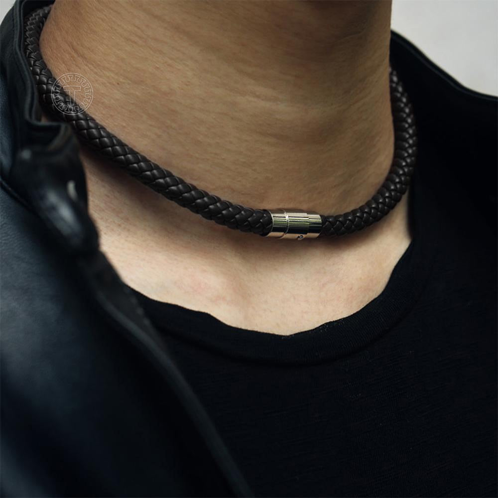 Leather  Choker for Men