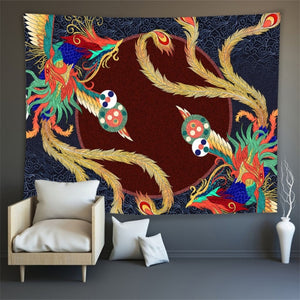 Japanese Inspired  Tapestry
