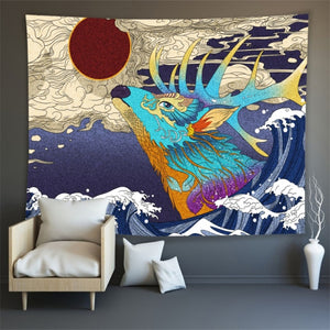 Japanese Inspired  Tapestry