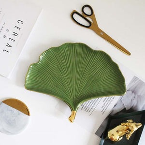Ginko Leaf in Ceramic
